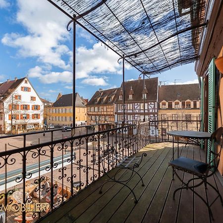 Au Bonheur Des Anges Appartement 2 Chambres Avec Terrasse Colmar Exterior foto